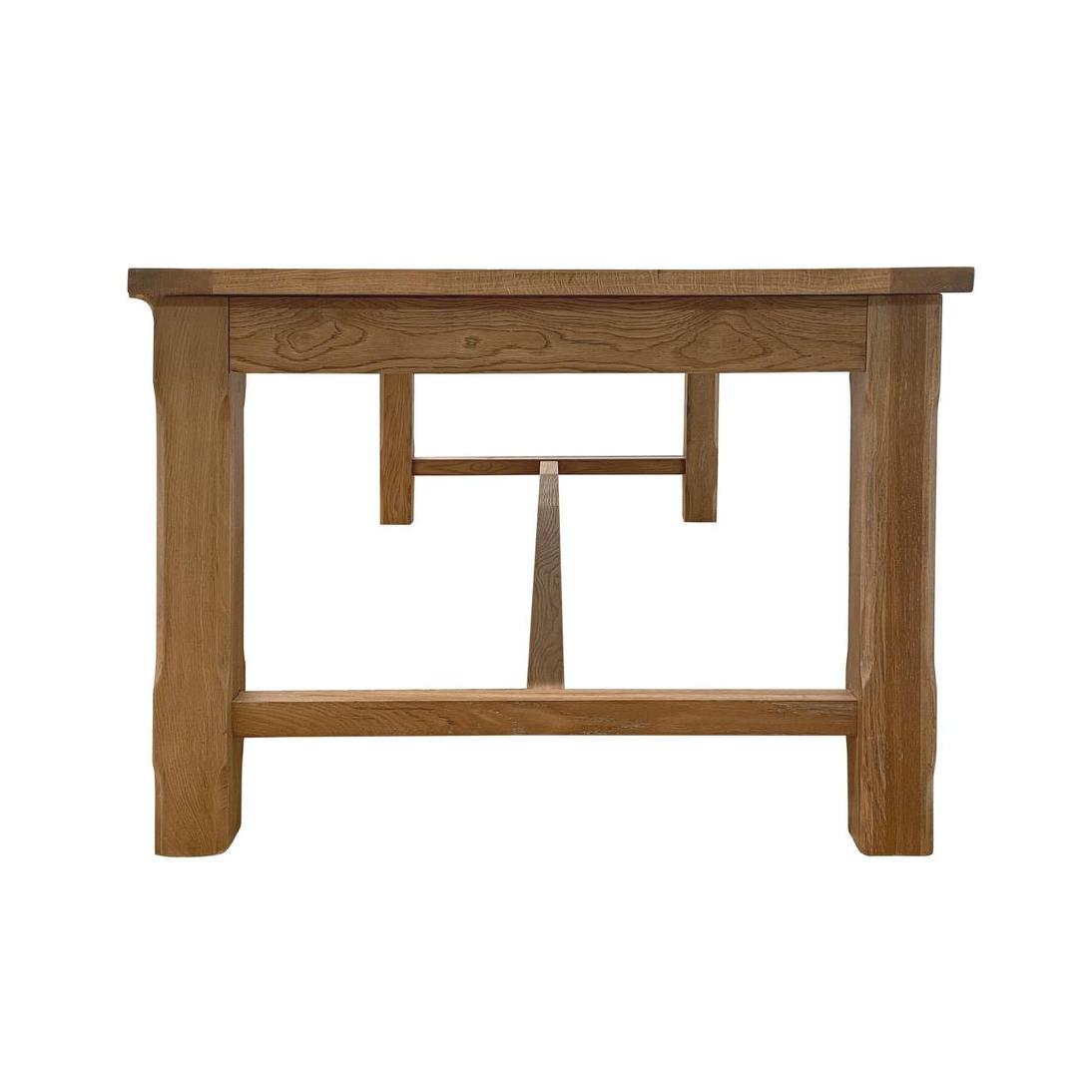 Balmoral Extendable Hamptons Oakwood Dining Table 210cm - 310cm