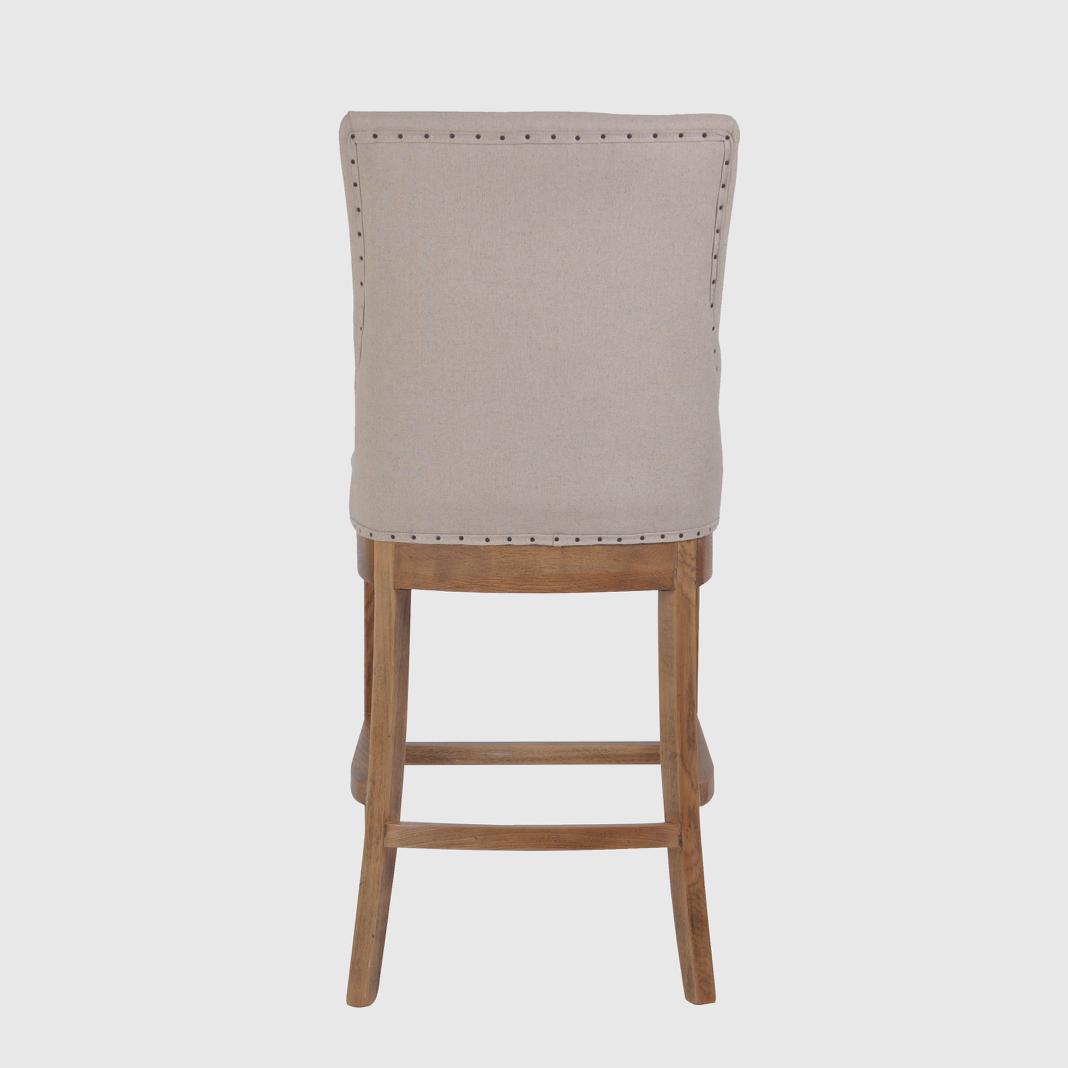 Oakwood Bar Stool Natural Beige