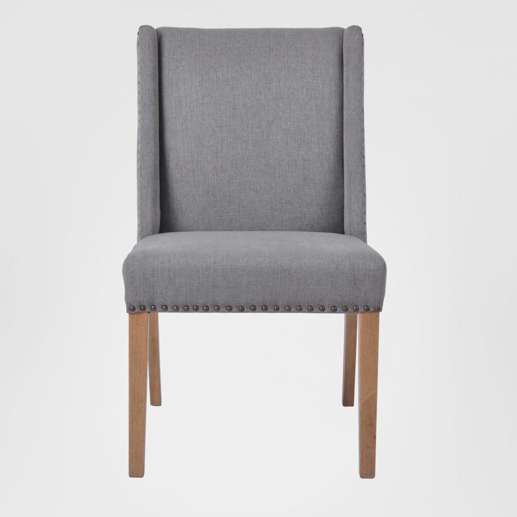 Ithaca Grey Dining Chair W/Studs
