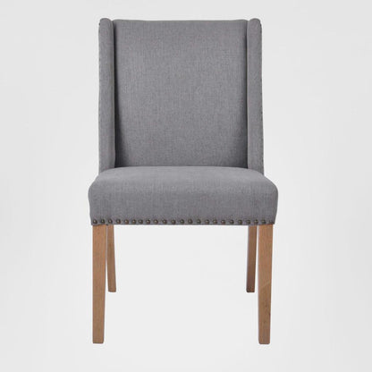 Ithaca Grey Dining Chair W/Studs