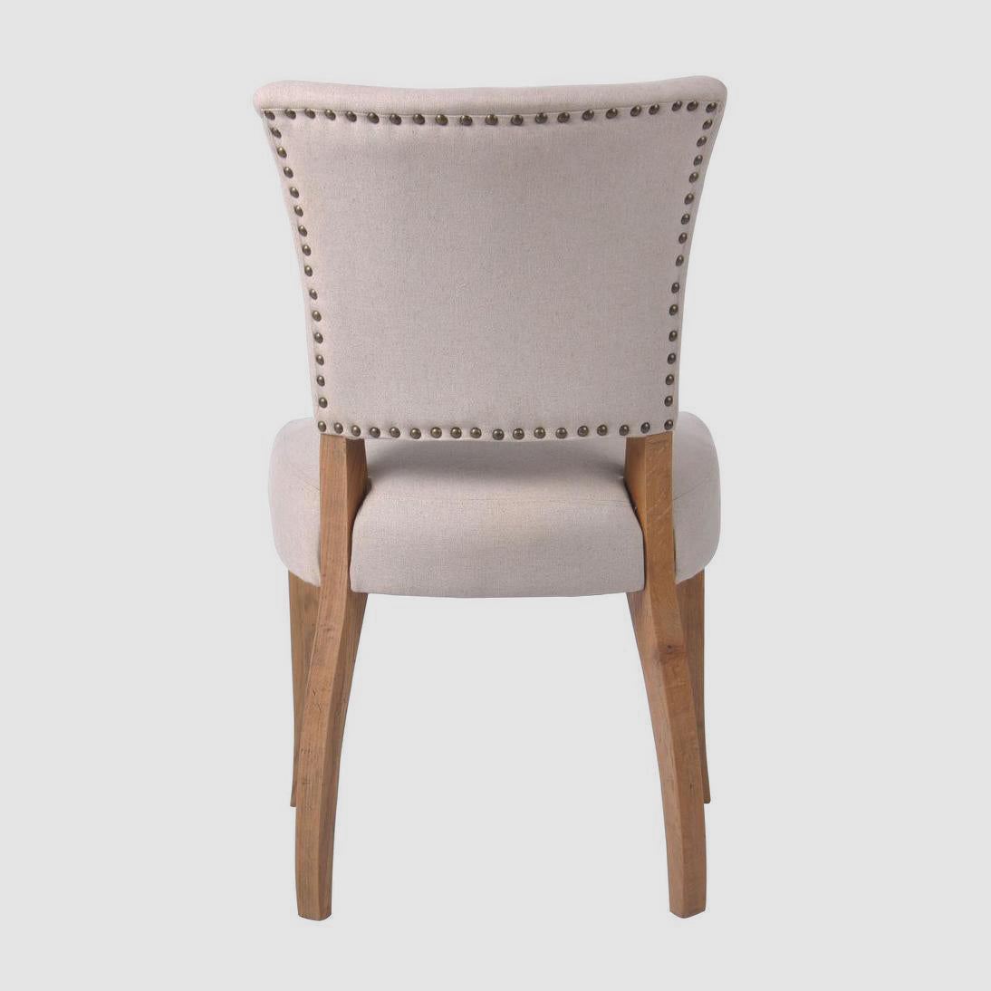 Claude Oakwood Dining Chair Beige