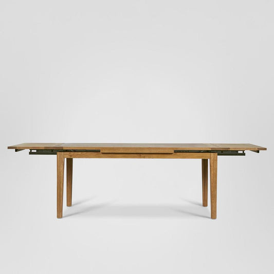 Barossa Extendable Hamptons Dining Table Oakwood 180cm - 280cm