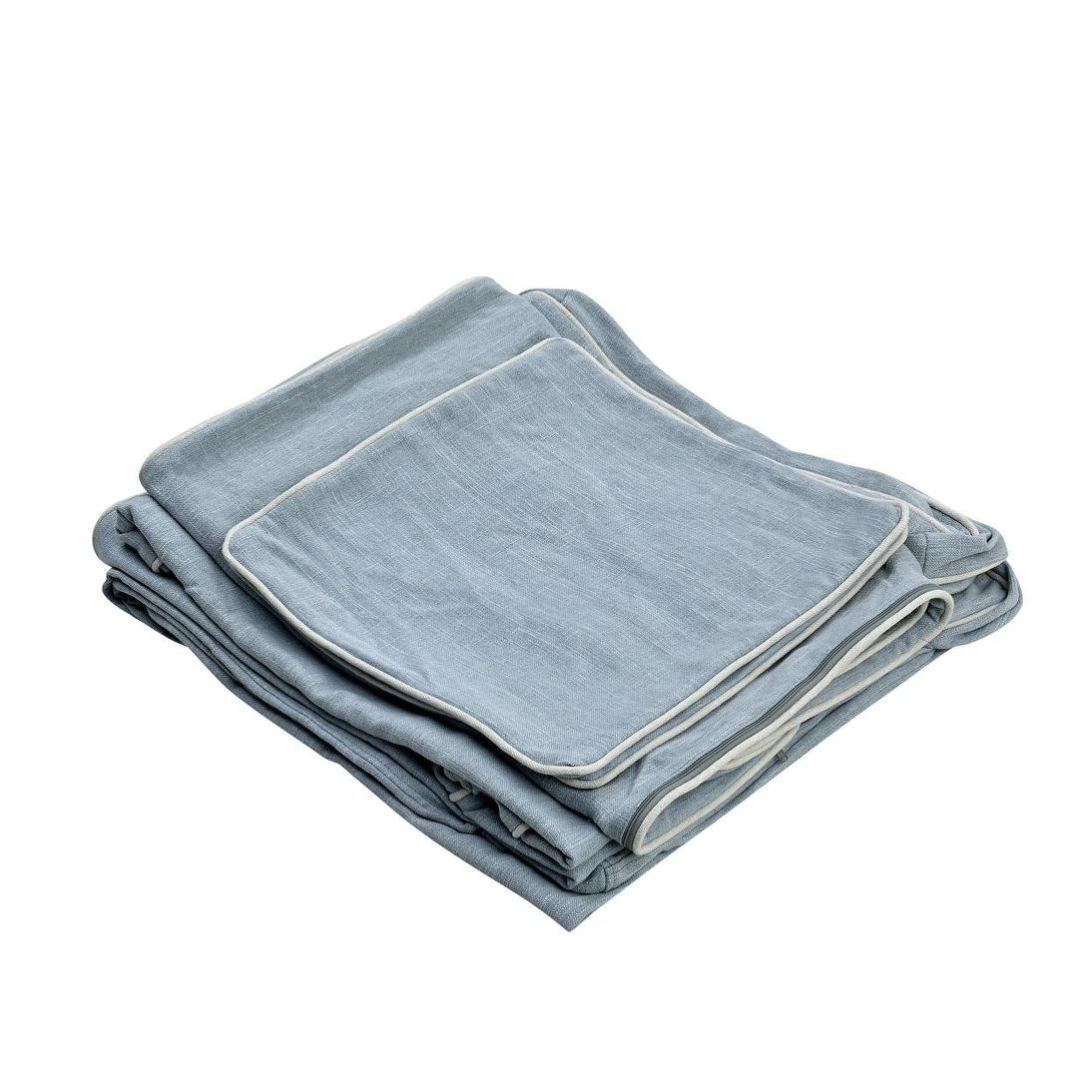 Slip Cover Only - Noosa Hamptons Ottoman Beach