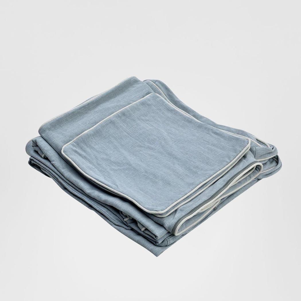 Slip Cover Only - Noosa Hamptons 1.5 Seat Sofa Beach