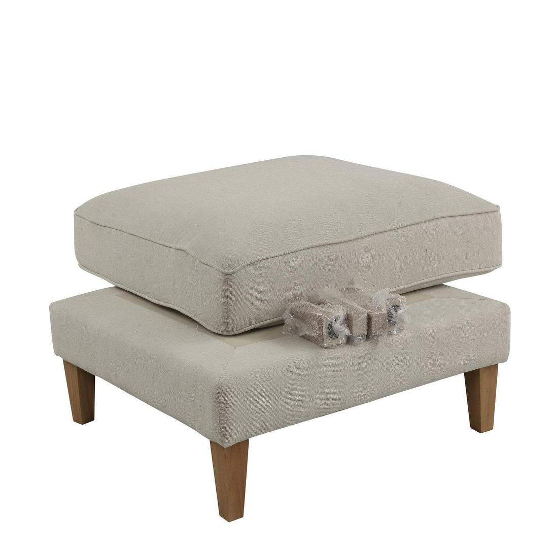 Bondi Hamptons Ottoman Beige*