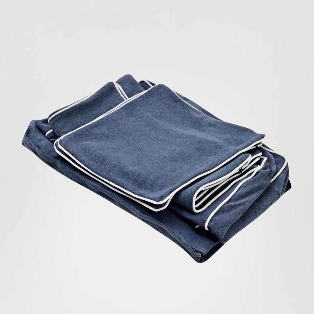 Slip Cover Only - Byron Hamptons 2.5 Seat Sofa Navy