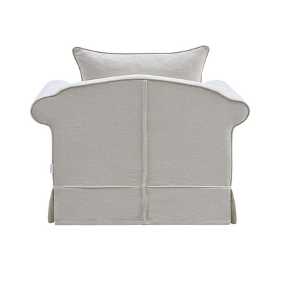 Slip Cover Only - Avalon Hamptons Armchair Ivory