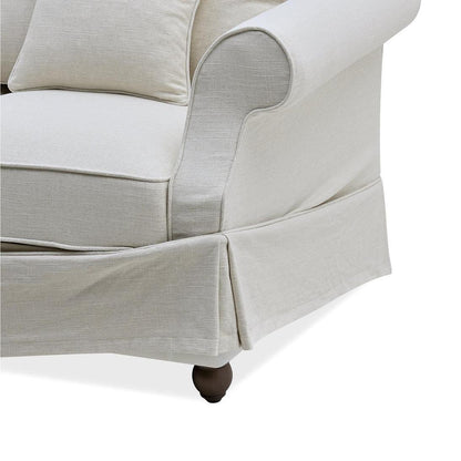 Slip Cover Only - Avalon Hamptons 2 Seat Sofa Ivory