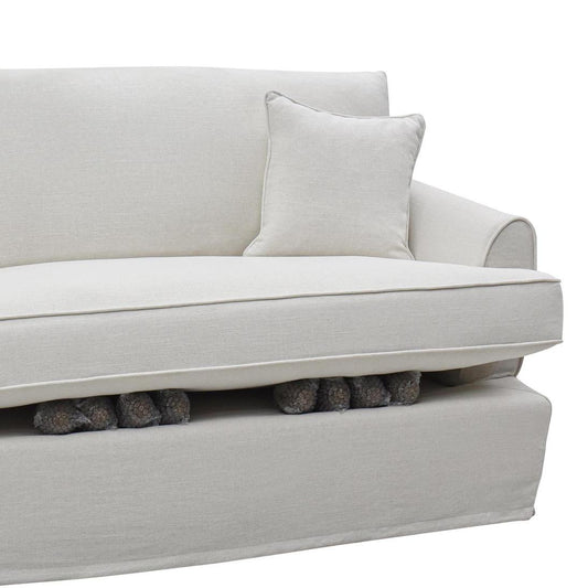 Slip Cover Only - Clovelly 4 Seat Sofa Ivory