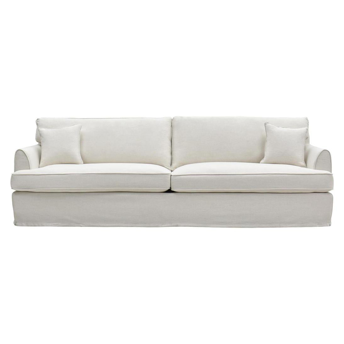 Slip Cover Only - Clovelly 4 Seat Sofa Ivory