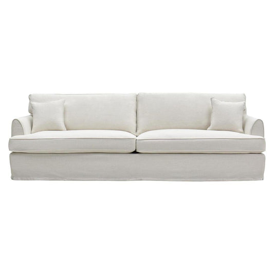 Slip Cover Only - Clovelly 4 Seat Sofa Ivory