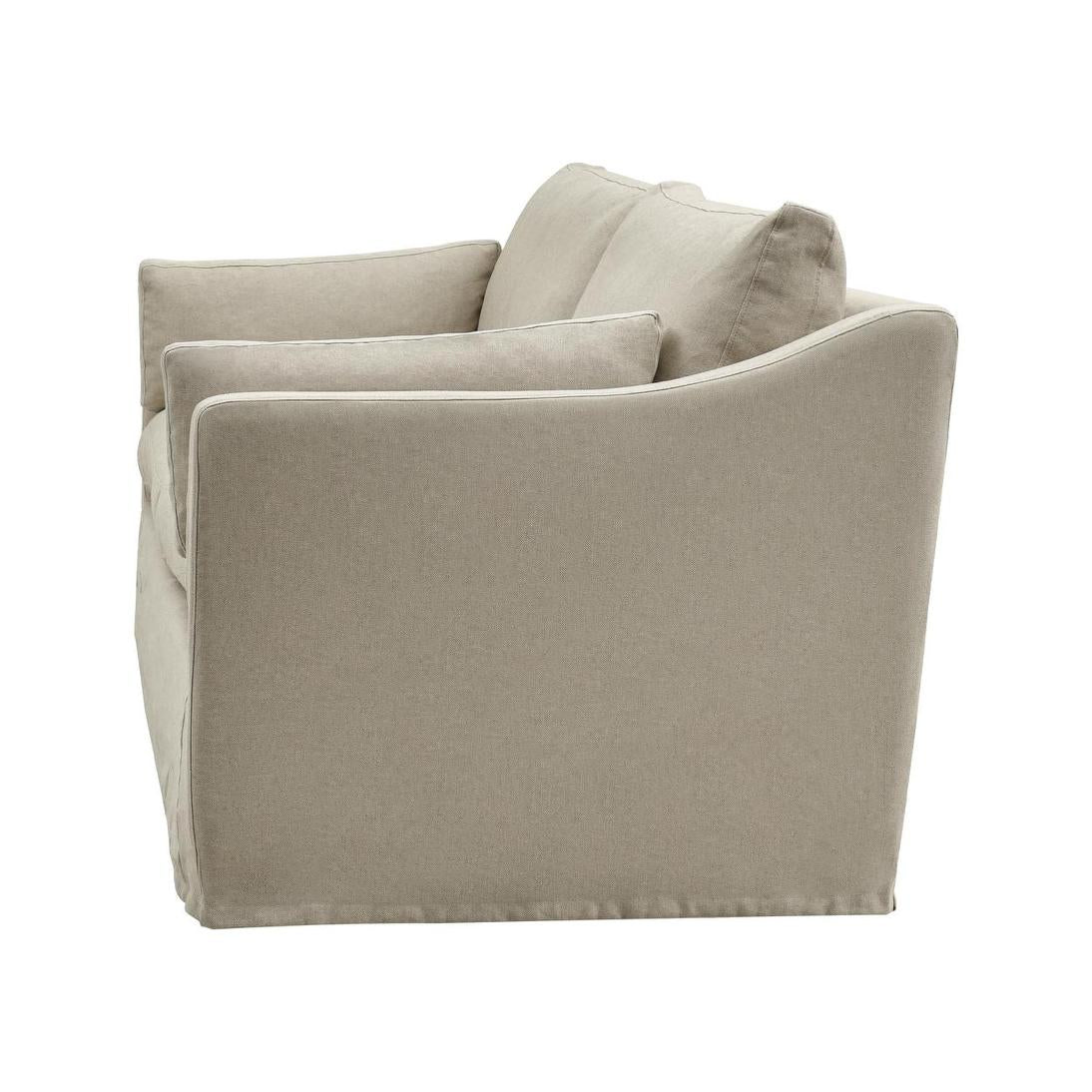 Slip Cover Only - Clovelly 4 Seat Sofa Natural