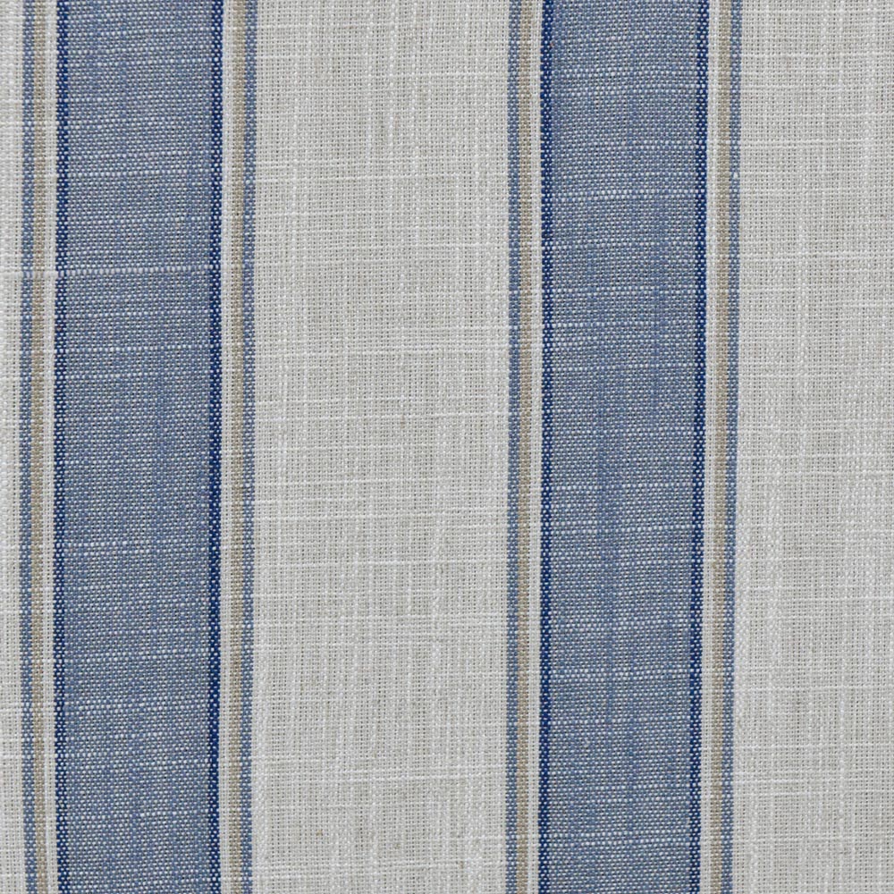Slip Cover Only - Noosa Hamptons Snuggle Chair Blue Sky Stripe