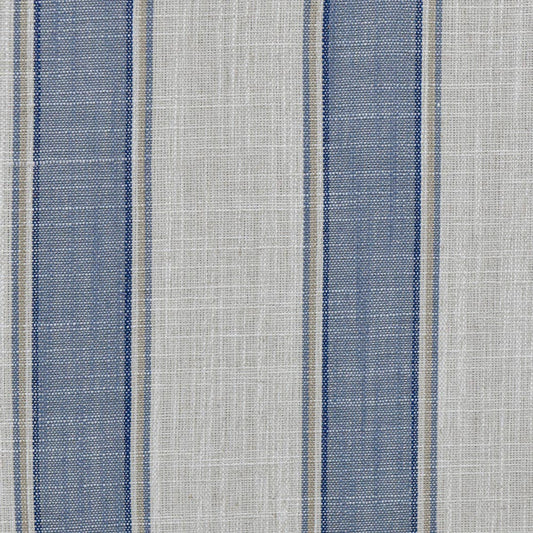Slip Cover Only - Noosa Hamptons Snuggle Chair Blue Sky Stripe