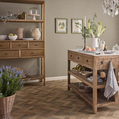 Cambridge 5 Drawer Shelf Elm Natural