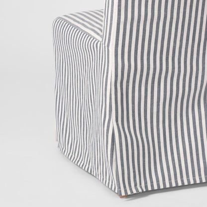 Slip Cover Only - Clifton Dining Chair Blue Stripe