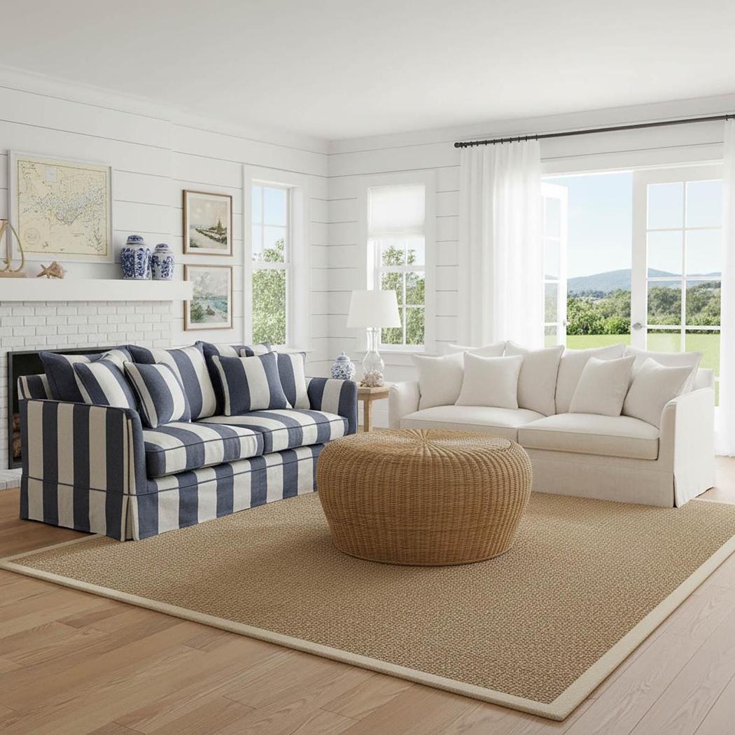 Long Island Rattan Coffee Table