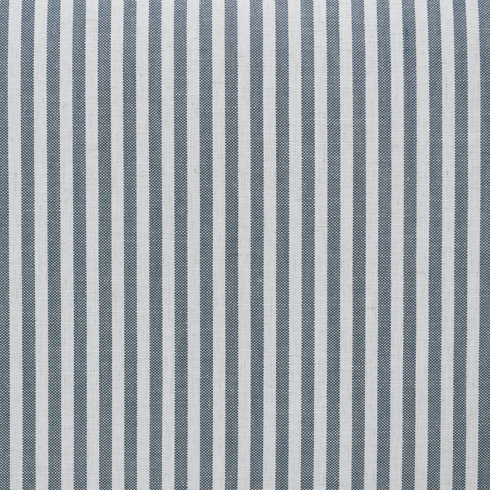 Newport Bedhead Queen White & Blue Pin stripe