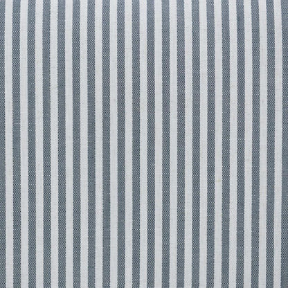 Newport Bedhead King White & Blue Pin stripe