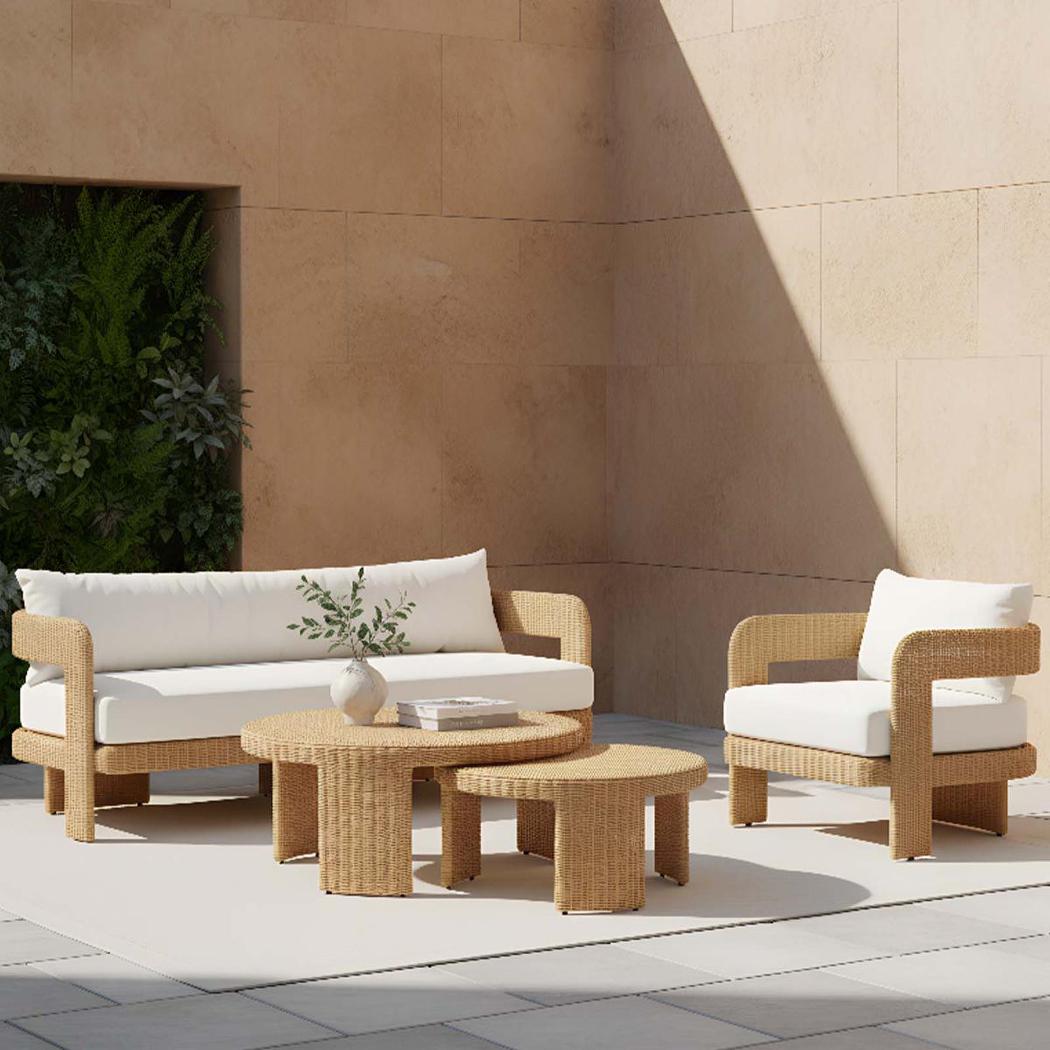 Cassius Outdoor Occasional ArmChair Natural