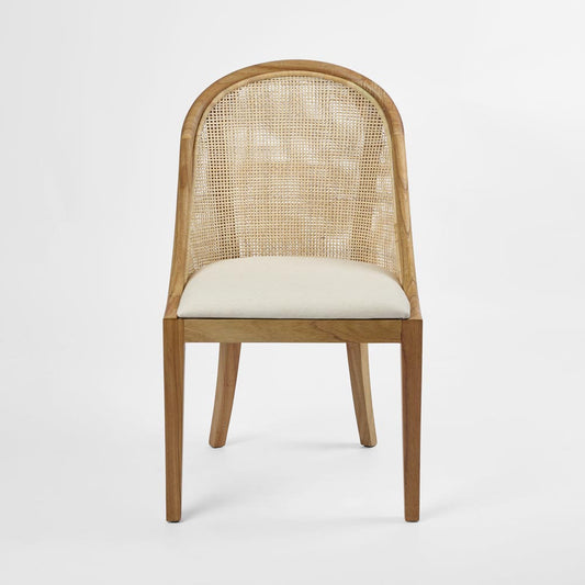Beau Dining Chair Natural Whitewash