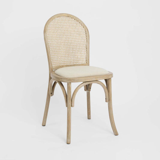 Alwyn Rattan Dining Chair Natural