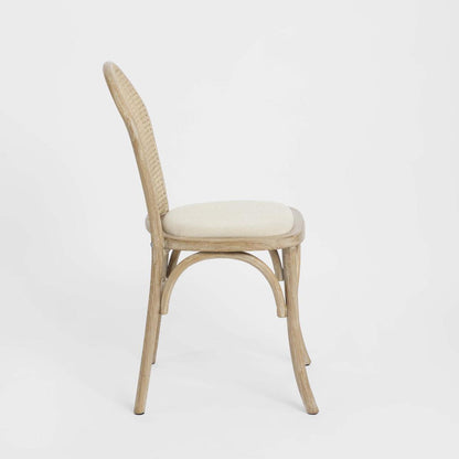 Alwyn Rattan Dining Chair Natural