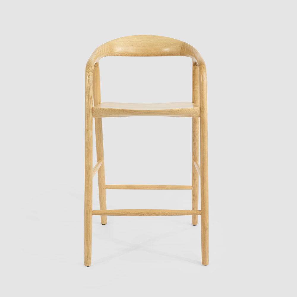 Mason Counter Stool Ash Natural Fabric