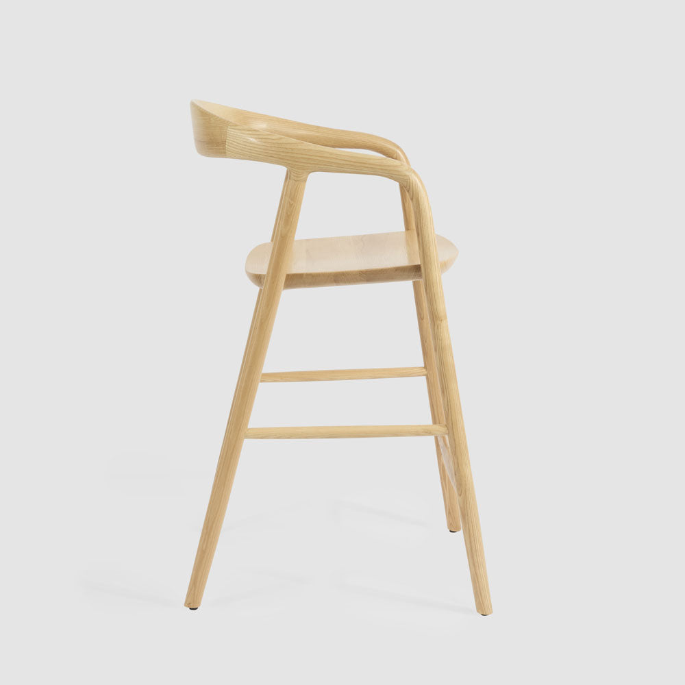 Mason Counter Stool Ash Natural Fabric