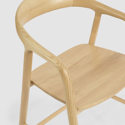 Mason Counter Stool Ash Natural Fabric
