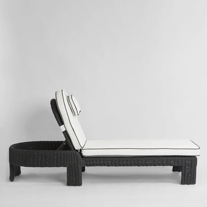Cassius Sunlounge Outdoor Black