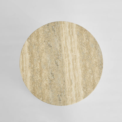 Rook Side Table Grey Travertine Look – Outdoor