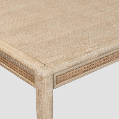 Bayview 240cm Dining Table Natural Whitewash