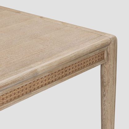 Bayview 240cm Dining Table Natural Whitewash