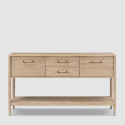 Bayview Console Table Natural Whitewash