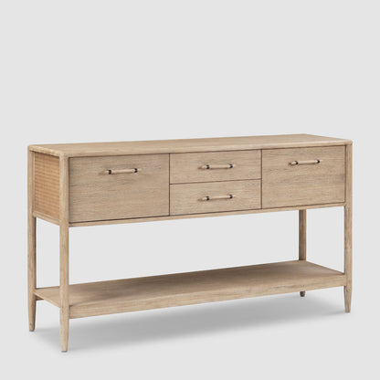 Bayview Console Table Natural Whitewash