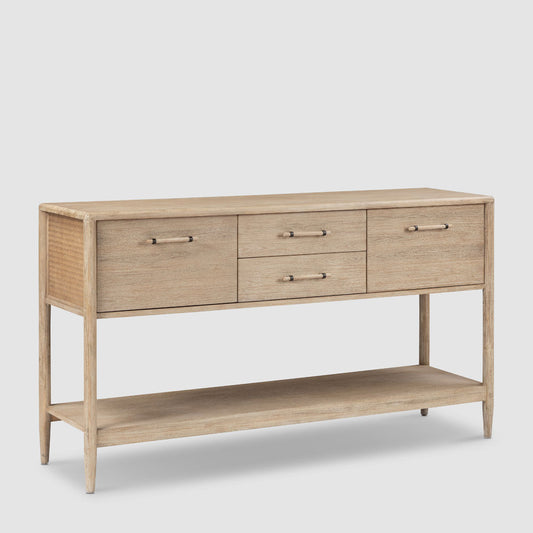 Bayview Consol Table Natural Whitewash