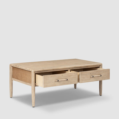 Bayview Coffee Table Natural Whitewash