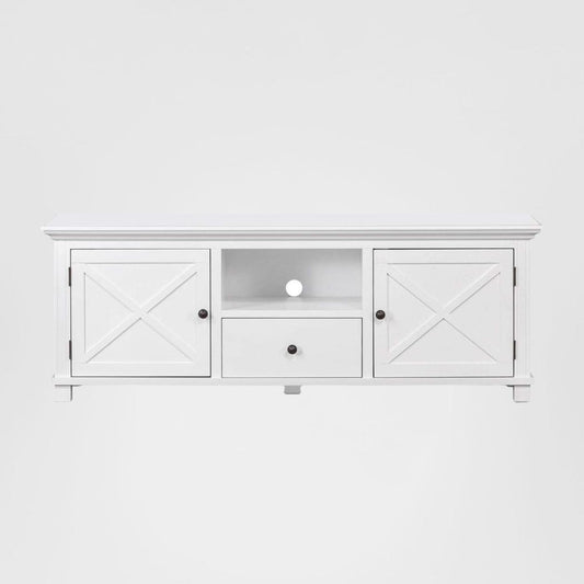 Sorrento Hamptons 170cm Media Unit White