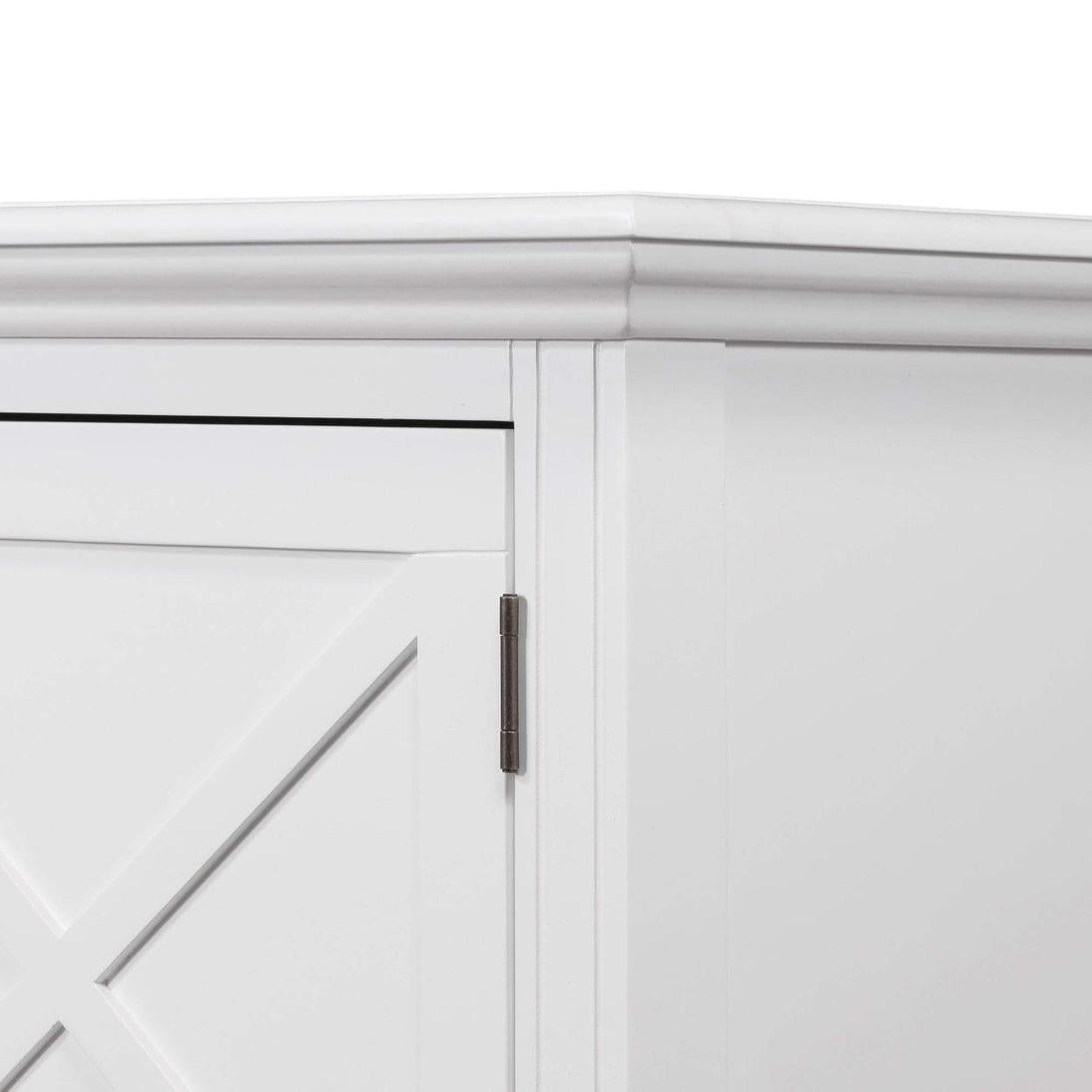 Sorrento Hamptons 170cm Media Unit White