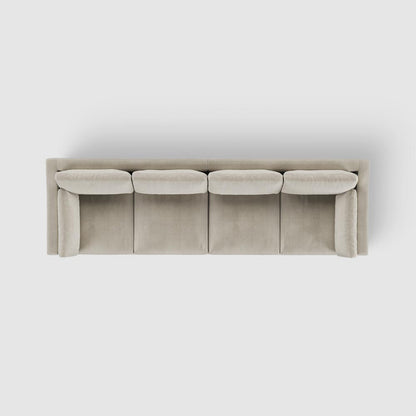Clovelly 4 Seat Modular Sofa Natural