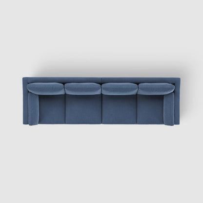 Clovelly 4 Seat Modular Sofa Navy