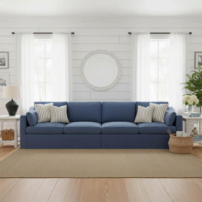 Clovelly 4 Seat Modular Sofa Navy