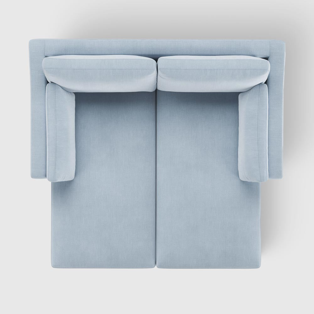 Clovelly Double Chaise Daybed Beach