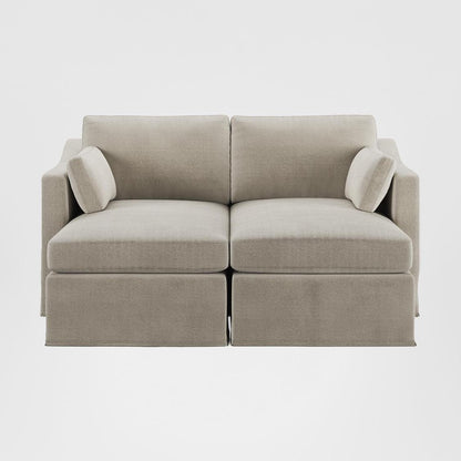 Clovelly Double Chaise Daybed Natural