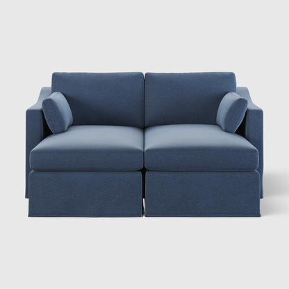 Clovelly Double Chaise Daybed Navy Covers Only