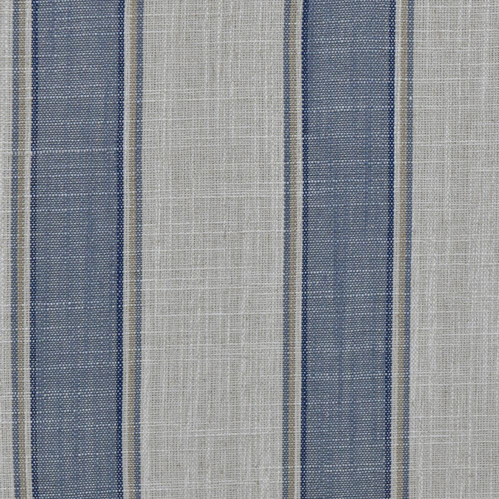 Noosa 3 Seater Left Chaise Sofa Blue Sky Stripe