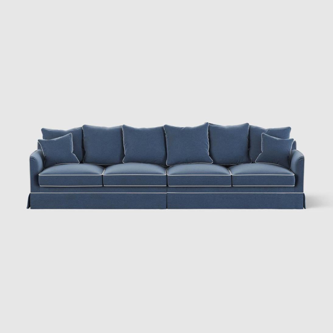 Noosa 4 Seat Modular Sofa Navy