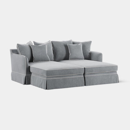 Noosa Double Chaise Daybed Grey