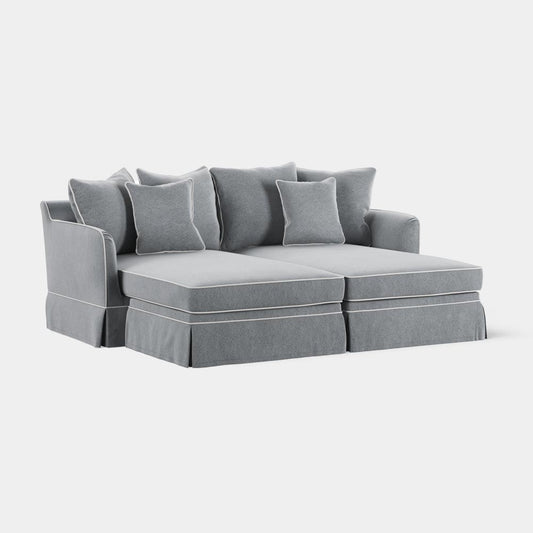 Noosa Double Chaise Daybed Grey